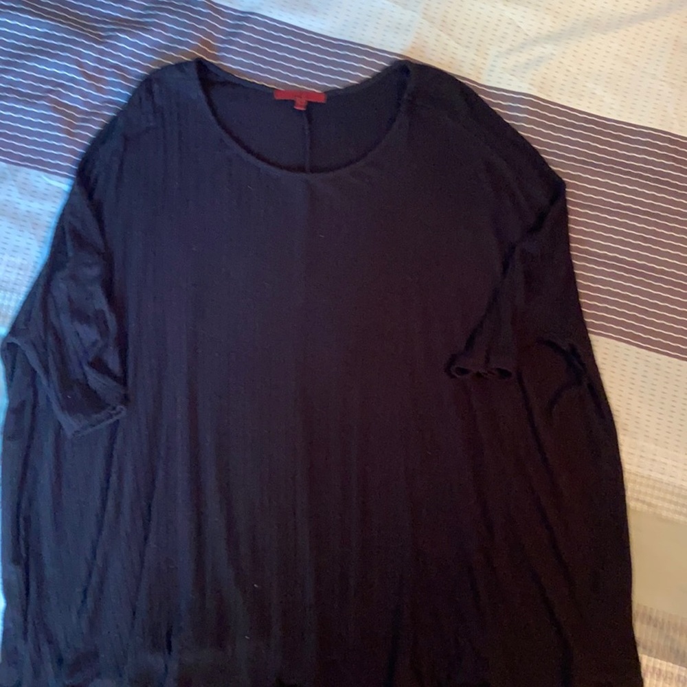 Red BKE flowy ribbed top